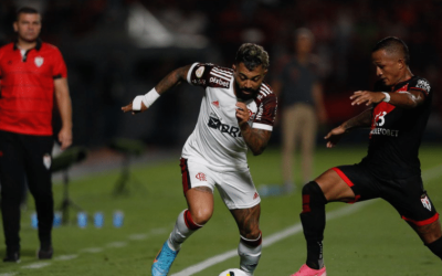 Atlético-GO e Flamengo empataram em 1 a 1. (Foto: Gilvan de Souza/Flamengo)